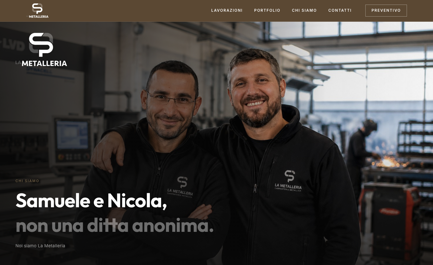 La Metalleria — sito web